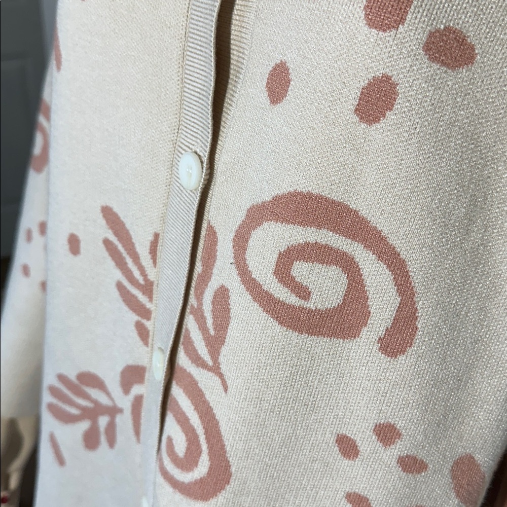 Millibon Patterned Long Cardigan Jacket - image 3